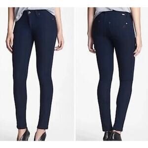 DL1961 Women's Emma Denim Legging Jegging Dark Blue Navy Stretch Jeans 26